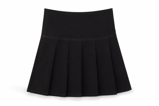 Marks & Spencer Girls Black   Flare Skirt Size 6 Years