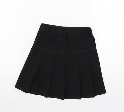Marks & Spencer Girls Black   Flare Skirt Size 6 Years