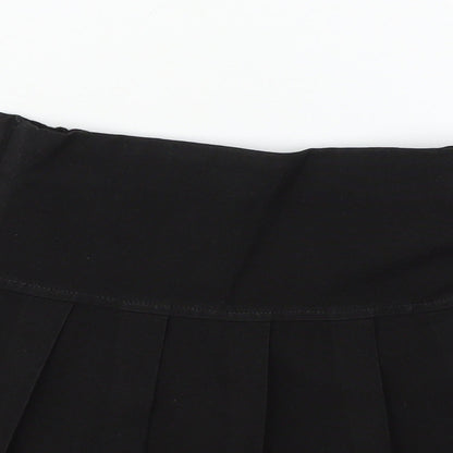 Marks & Spencer Girls Black   Flare Skirt Size 6 Years