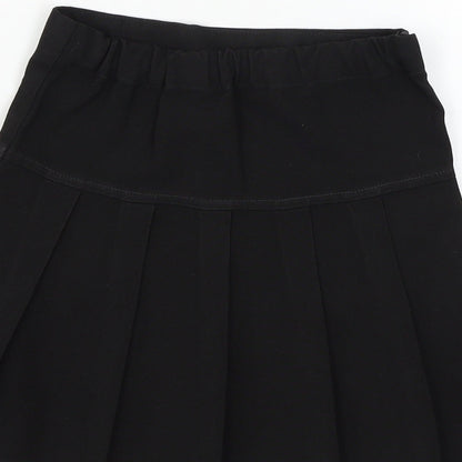 Marks & Spencer Girls Black   Flare Skirt Size 6 Years