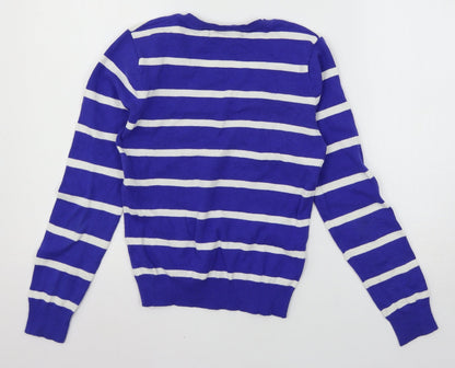 Atmosphere Womens Blue  Knit Pullover Jumper Size 12