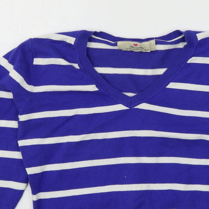 Atmosphere Womens Blue  Knit Pullover Jumper Size 12
