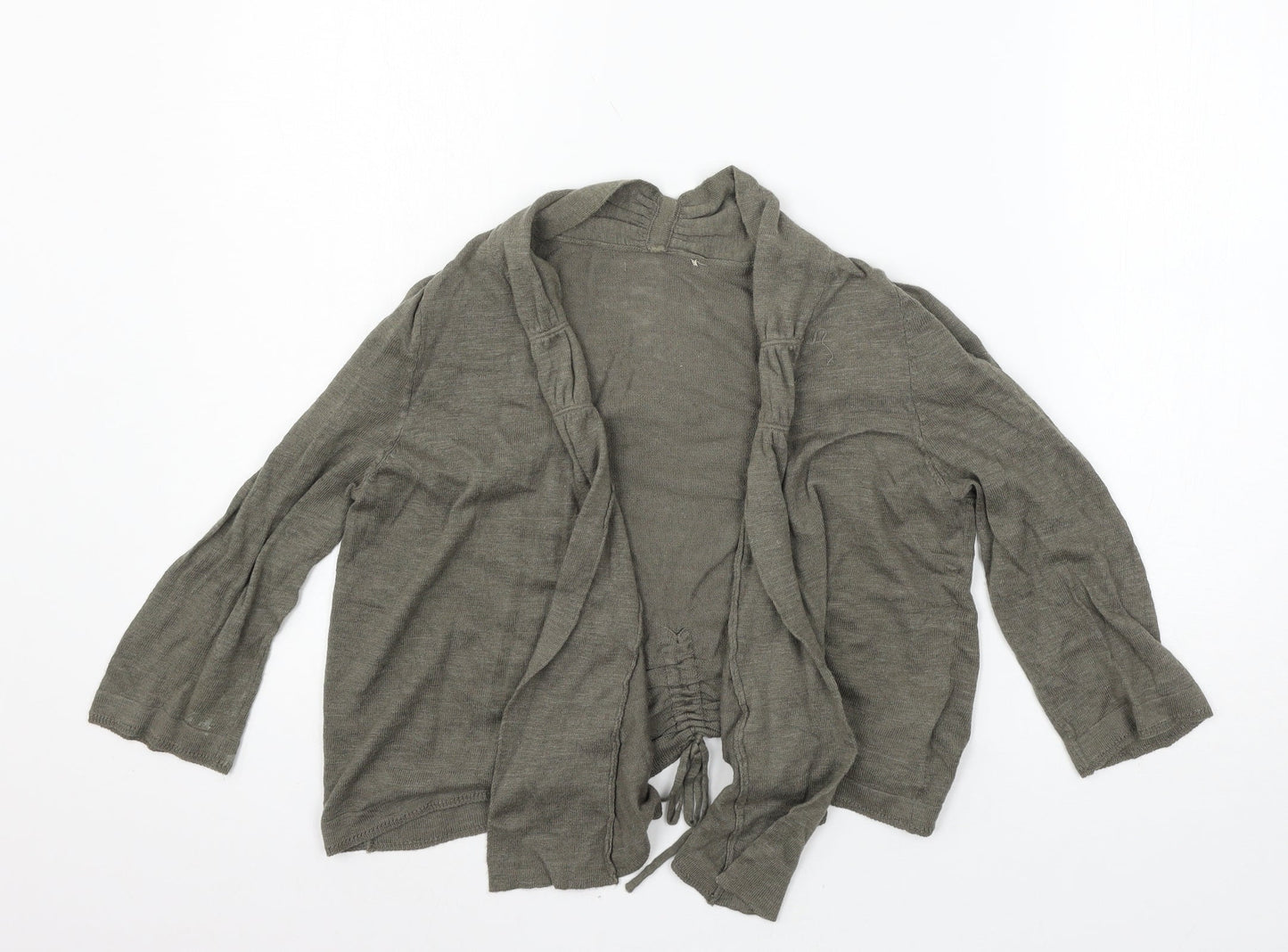 Marks and Spencer Womens Green  Knit Cardigan Jumper Size 10