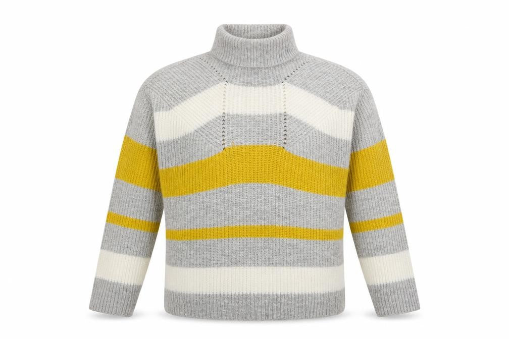 Matalan Womens Multicoloured Striped Knit Pullover Jumper Size M
