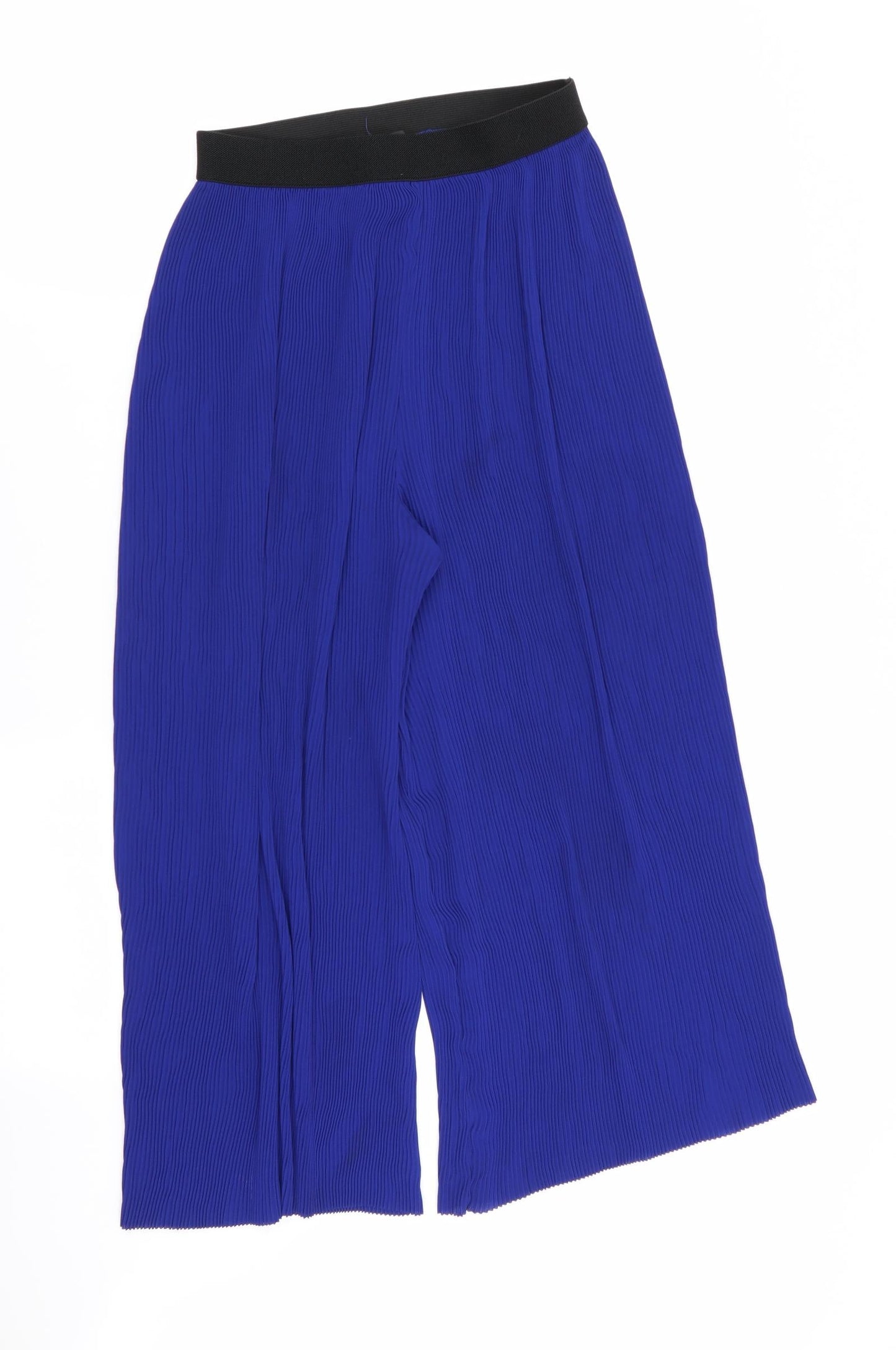 Zara Womens Blue   Trousers  Size 4 L22 in - Stretch waistband