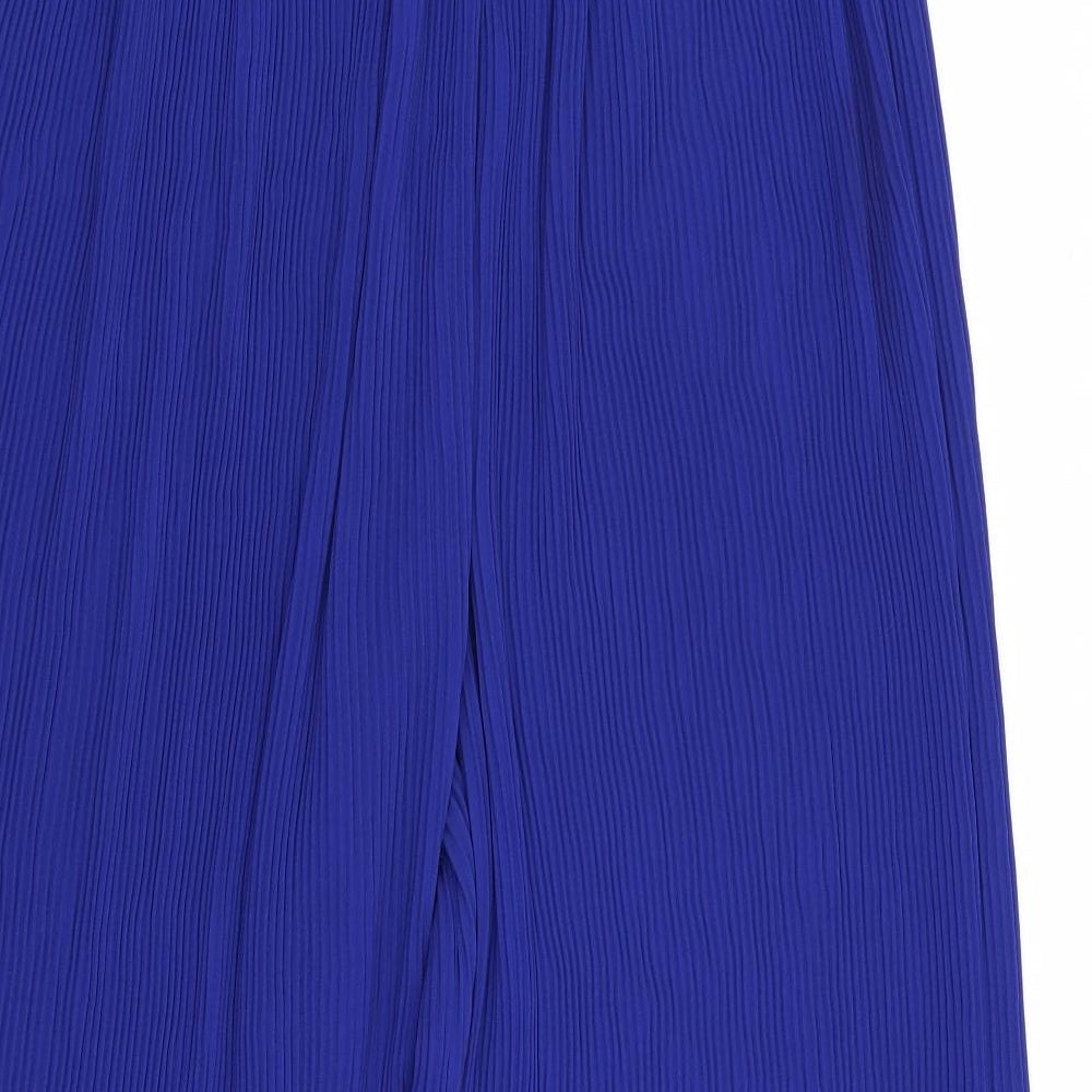 Zara Womens Blue   Trousers  Size 4 L22 in - Stretch waistband