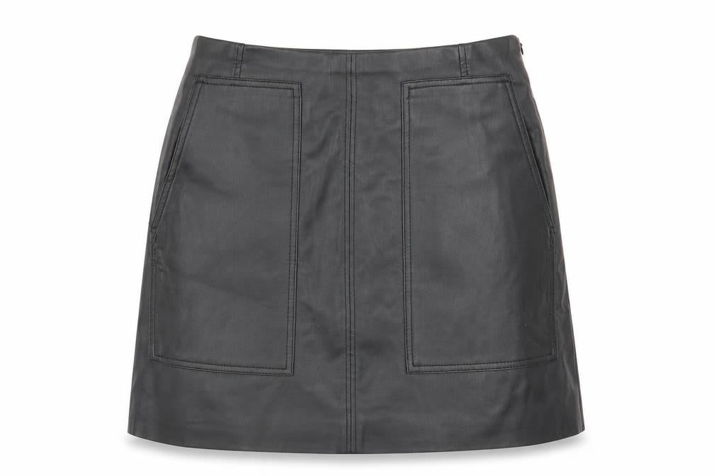 H&M Womens Black   Flare Skirt Size 12