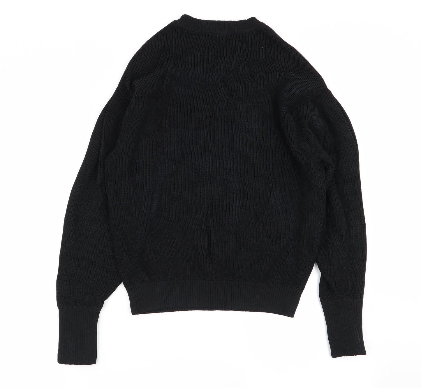 H&M Womens Black   Pullover Jumper Size 8