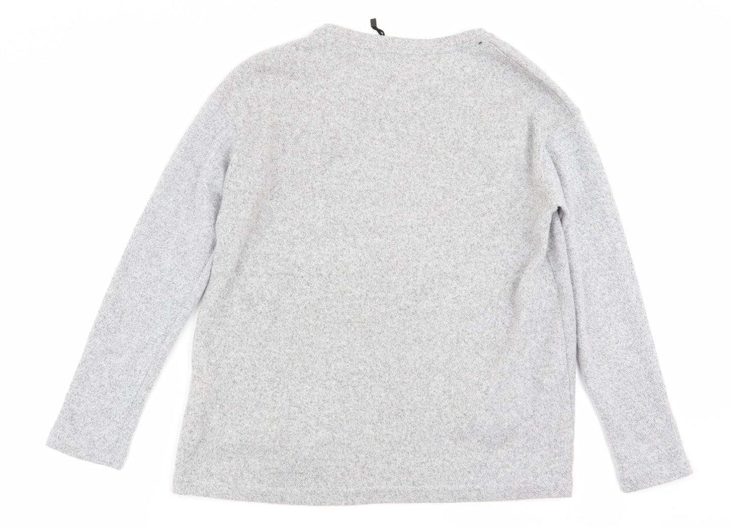 Zara Womens Grey   Basic T-Shirt Size 8