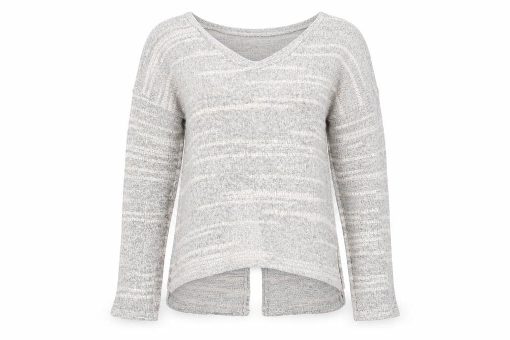 miss selfrudge Womens Beige Striped  Pullover Jumper Size 10