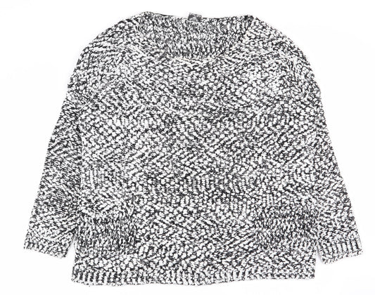Angel Biba Womens Multicoloured Geometric  Pullover Jumper Size M  - Size M/L