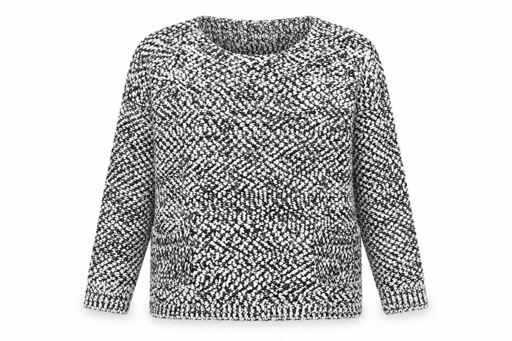 Angel Biba Womens Multicoloured Geometric  Pullover Jumper Size M  - Size M/L