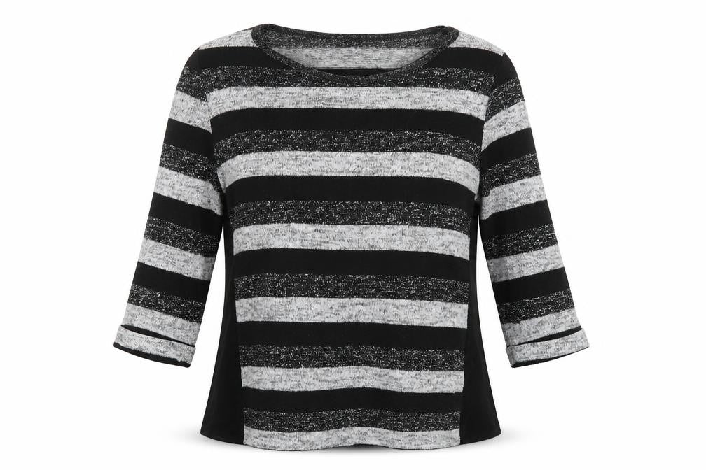 Oasis Womens Multicoloured Striped Knit Pullover Jumper Size S