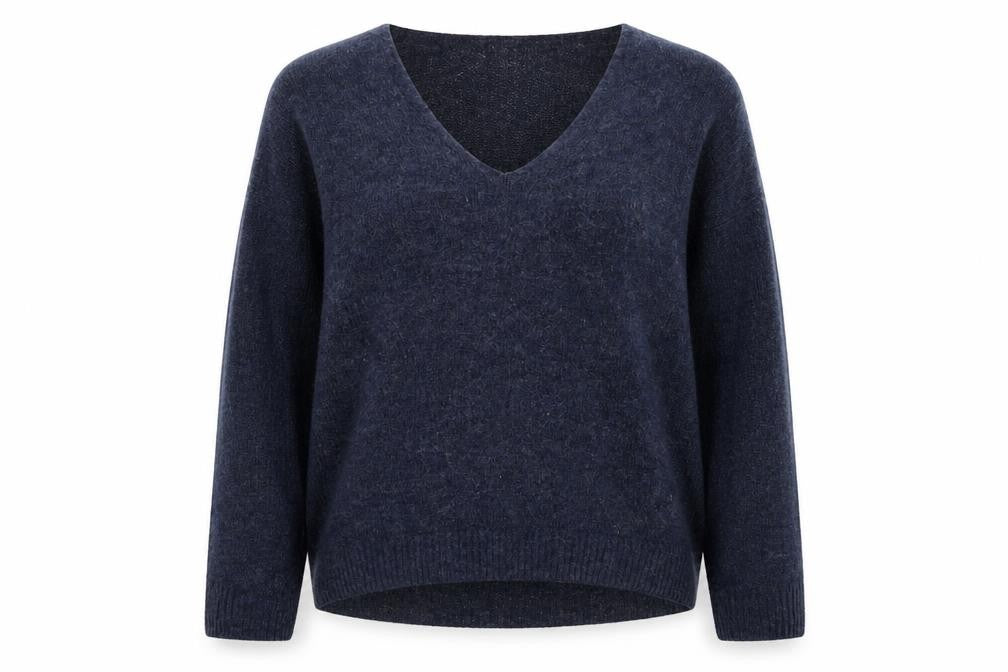 H&M Womens Blue  Knit Pullover Jumper Size XS