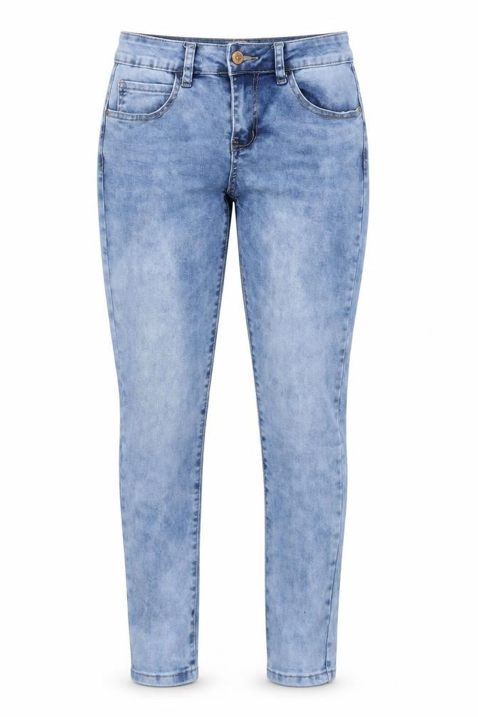 Preworn Womens Blue  Denim Skinny Jeans Size M L26 in