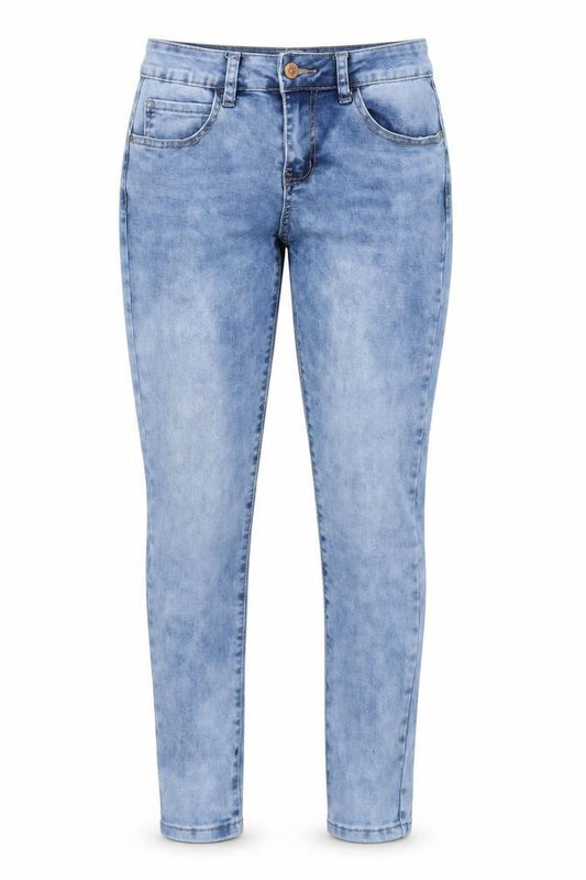 Womens Blue  Denim Skinny Jeans Size M L26 in