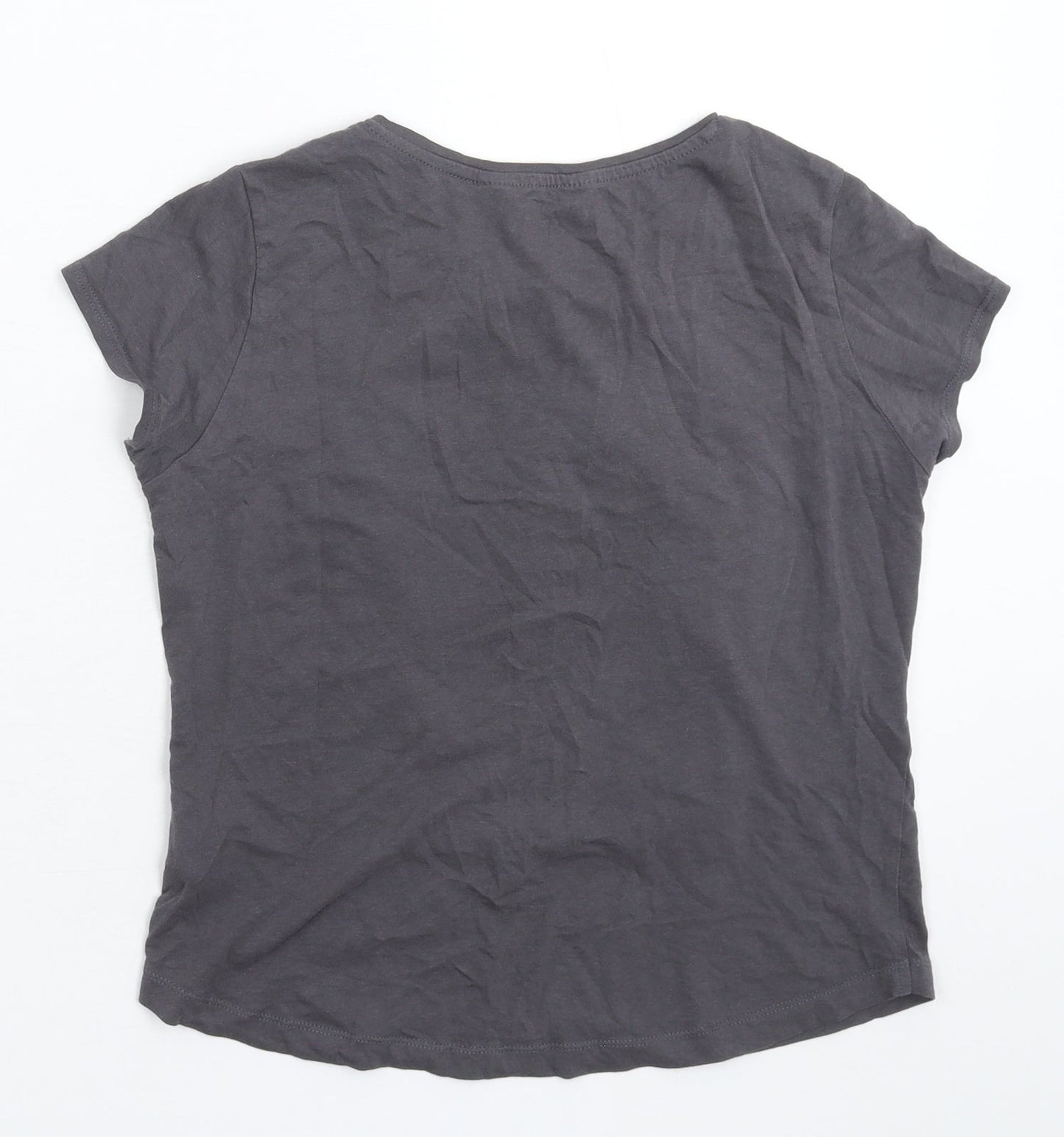 H&M Boys Grey   Basic T-Shirt Size 11-12 Years