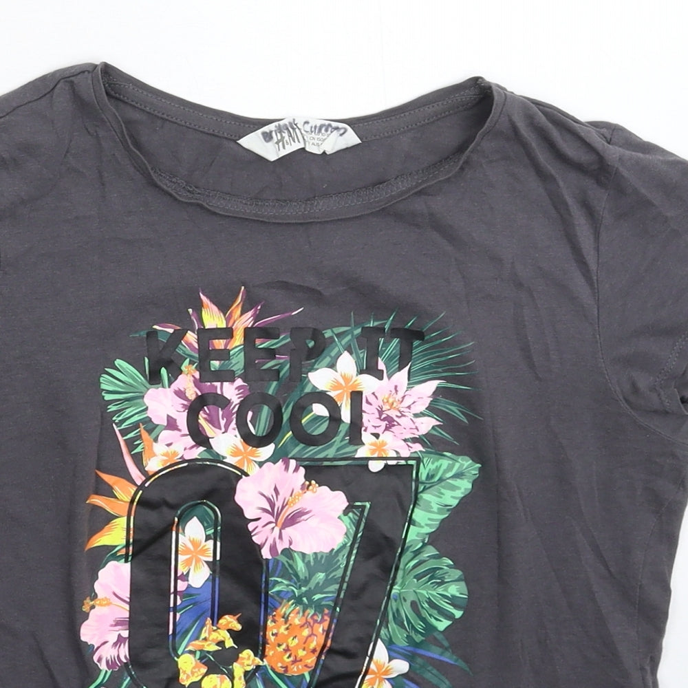 H&M Boys Grey   Basic T-Shirt Size 11-12 Years