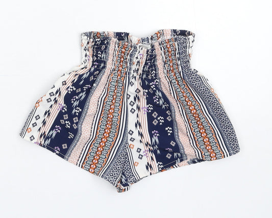 SheIn Girls Multicoloured   Hot Pants Shorts Size 7 Years