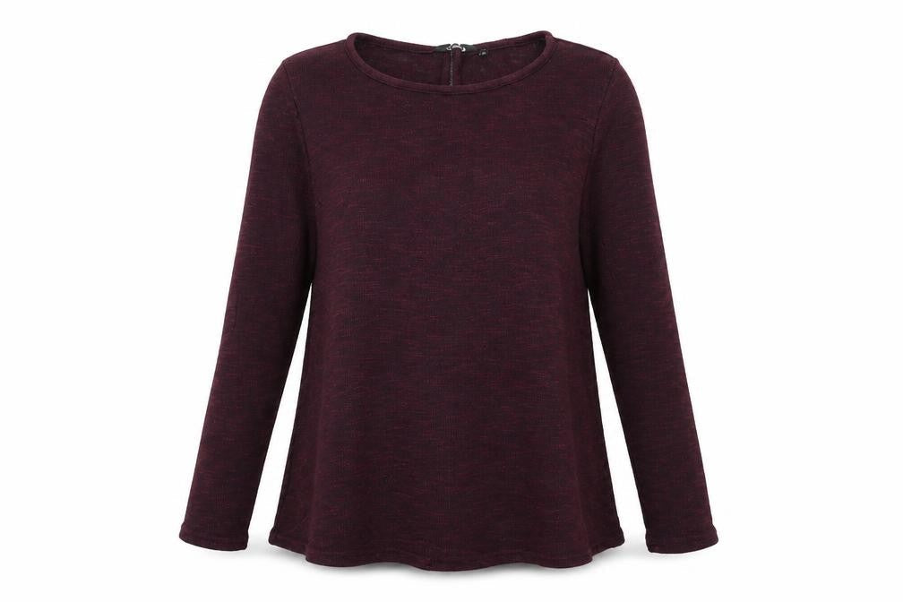 New Look Womens Brown  Knit Pullover Jumper Size 12