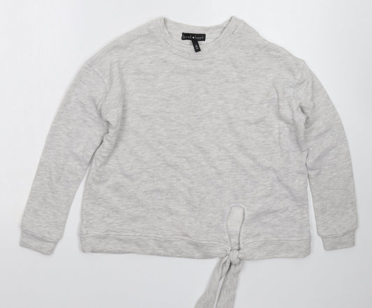 Derek Heart Womens Grey   Pullover Sweatshirt Size S