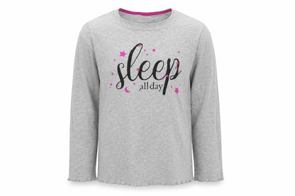 George Girls Grey   Basic T-Shirt Size 7-8 Years