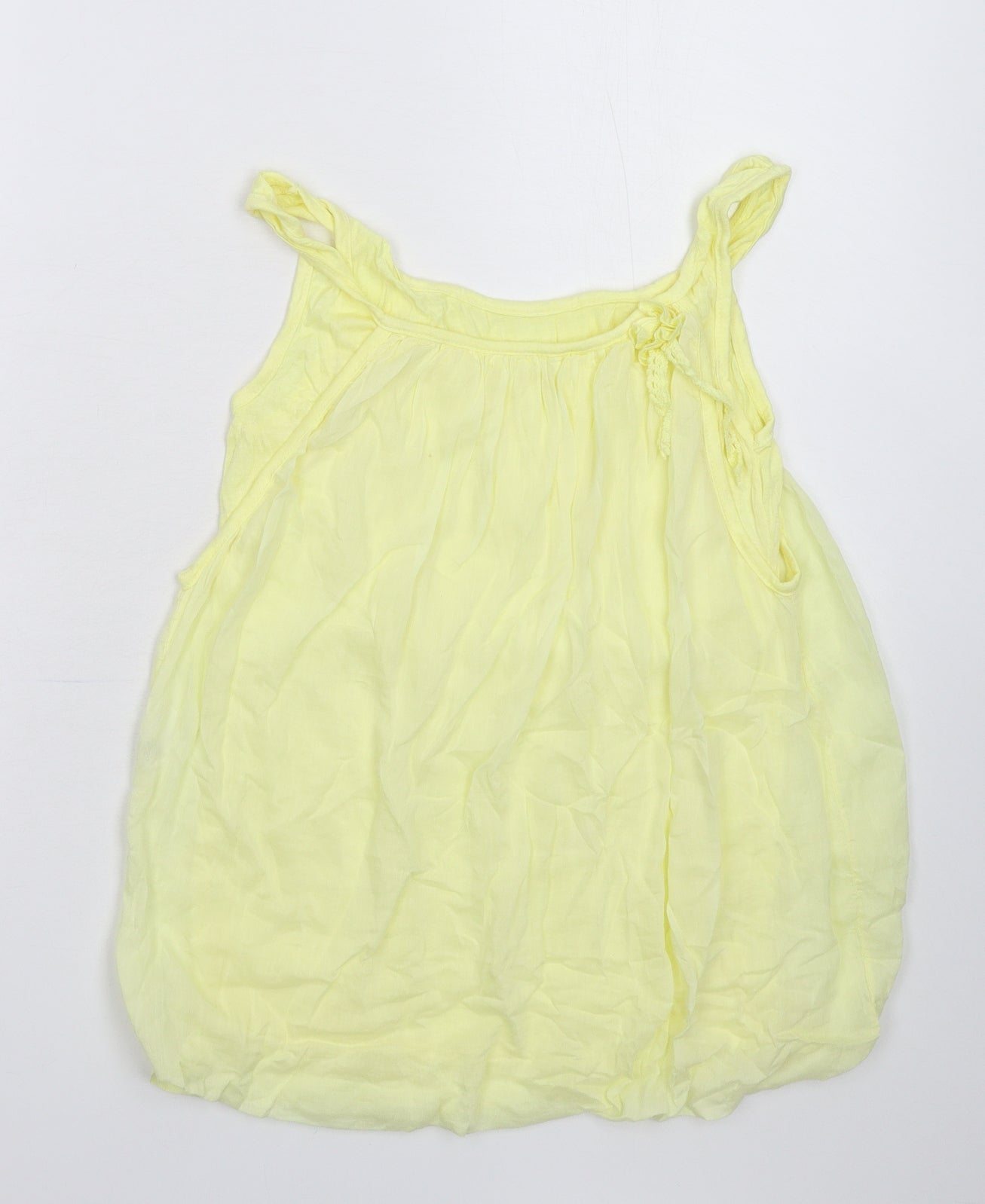 Preworn Womens Yellow   Basic Tank Size 10