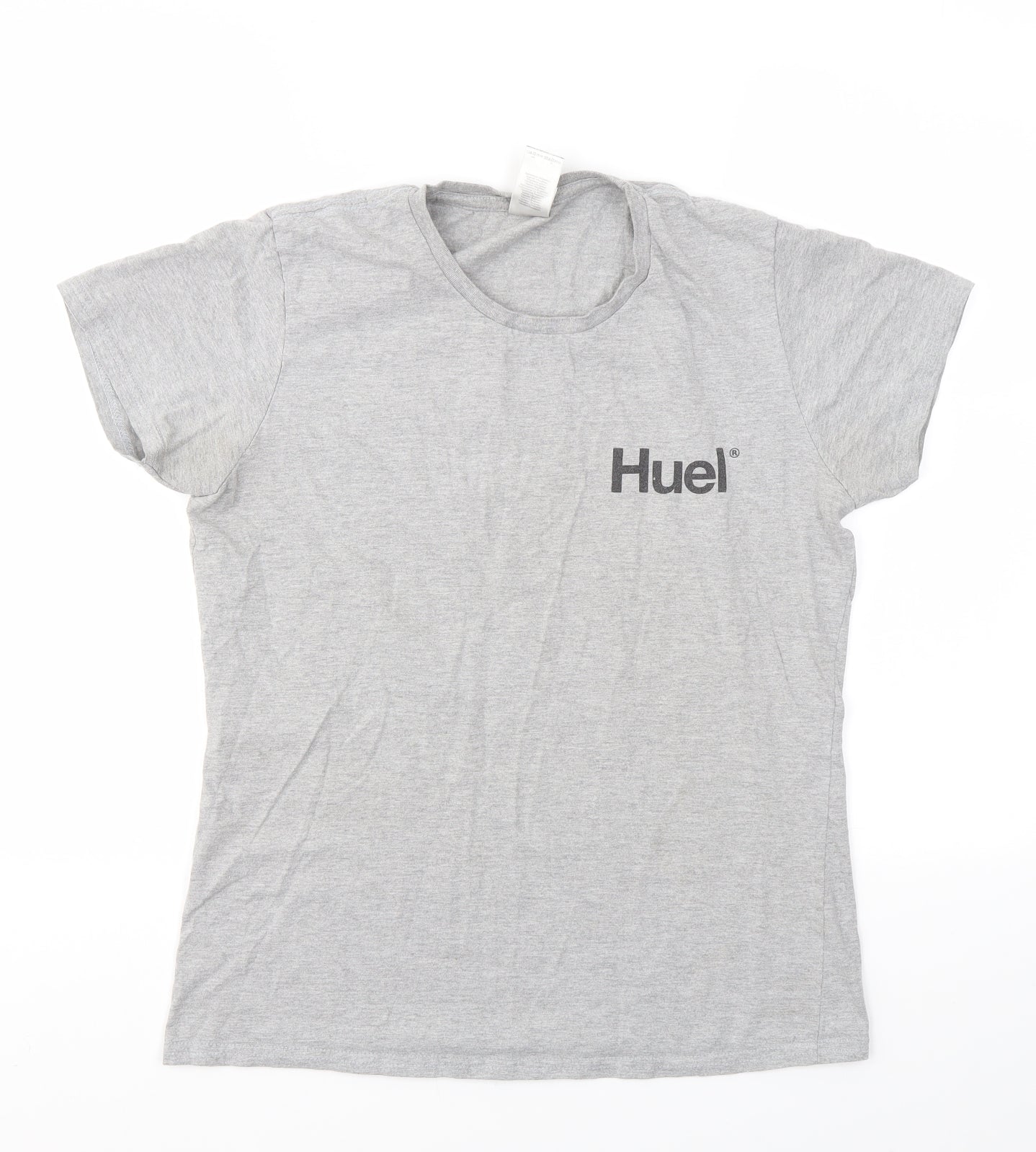 Gildan Womens Grey   Basic T-Shirt Size L