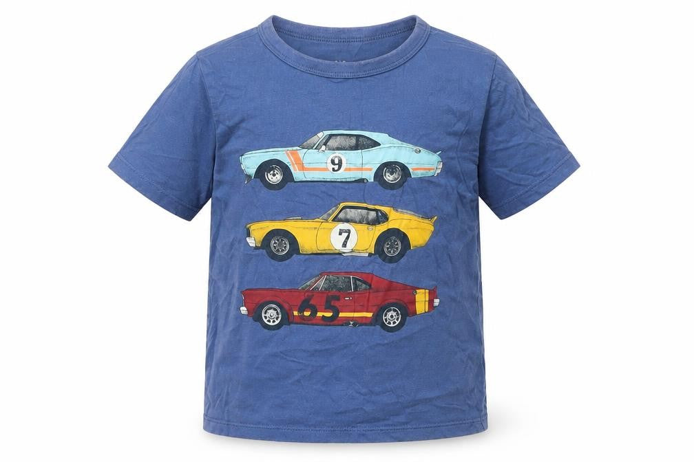 Gap Boys Blue Geometric  Basic T-Shirt Size XS