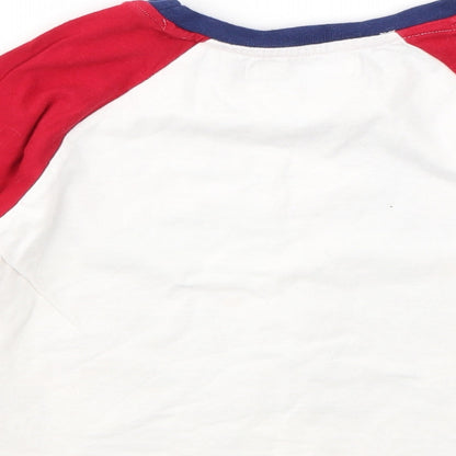 SLEIGH BELLS Boys Multicoloured Geometric  Basic T-Shirt Size 3-4 Years