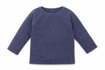 Evie Angel Girls Blue   Basic T-Shirt Size 12-18 Months