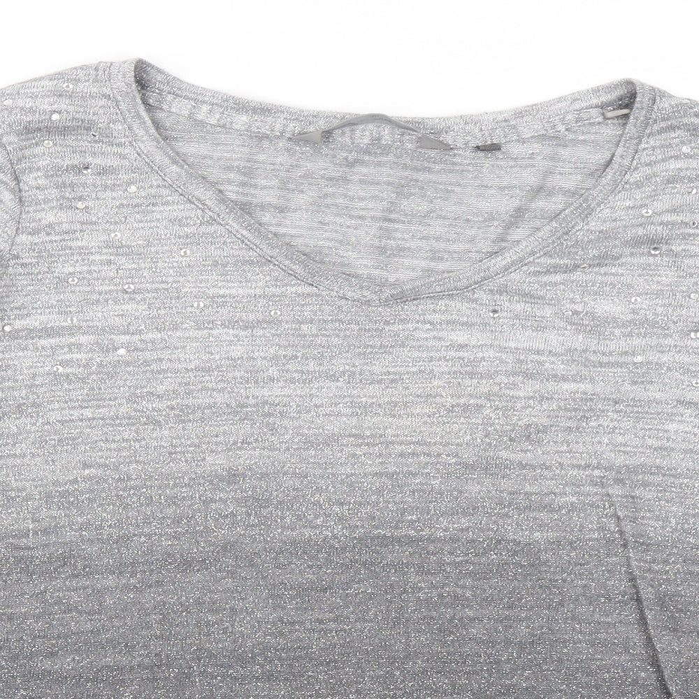 NEXT Womens Grey   Basic Polo Size 10