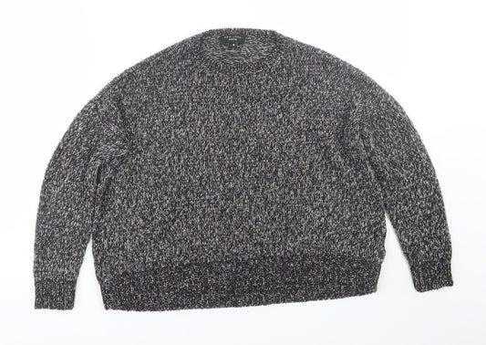 New Look Womens Black   Pullover Jumper Size M