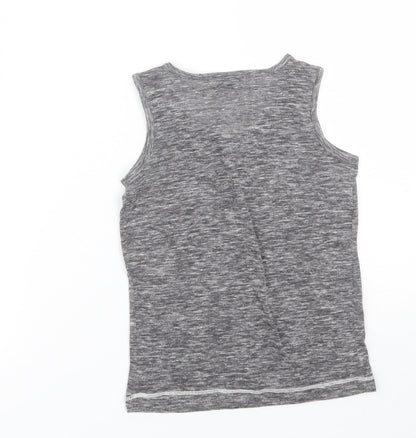 Preloved NEXT Girls Grey   Basic Tank Size 5 Years - Back