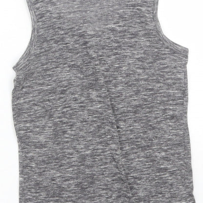 Preloved NEXT Girls Grey   Basic Tank Size 5 Years - Label