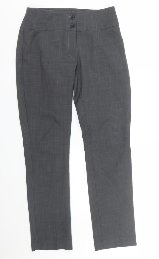 Florenceroby Womens Grey   Trousers  Size 6 L29 in
