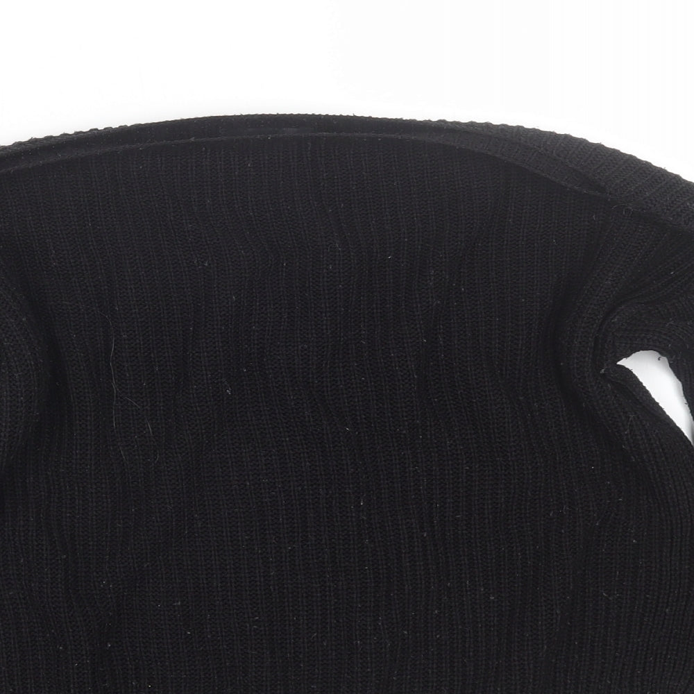 PRETTYLITTLETHING Womens Black   Pullover Jumper Size 4