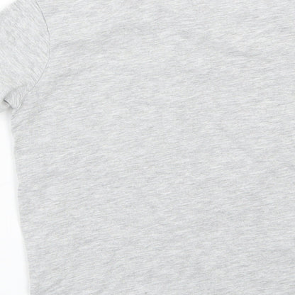 H&M Girls Grey   Basic T-Shirt Size 5-6 Years