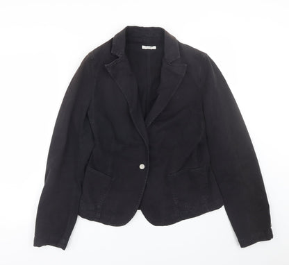 Sand White Womens Black   Jacket Coat Size L