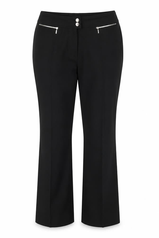 Wichele Womens Black   Trousers  Size 12 L31 in