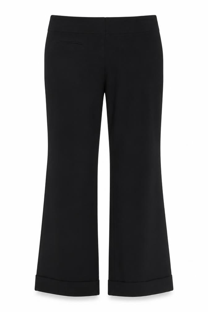 Preworn Womens Black   Trousers  Size 12 L31 in
