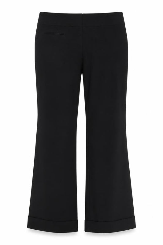Preworn Womens Black   Trousers  Size 12 L31 in