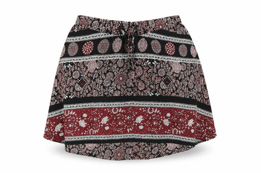 H&M Womens Multicoloured Geometric  Mini Skirt Size S