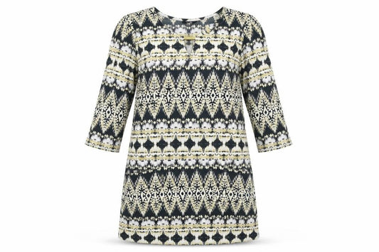 Wallis Womens Multicoloured Geometric  Slip Dress  Size M