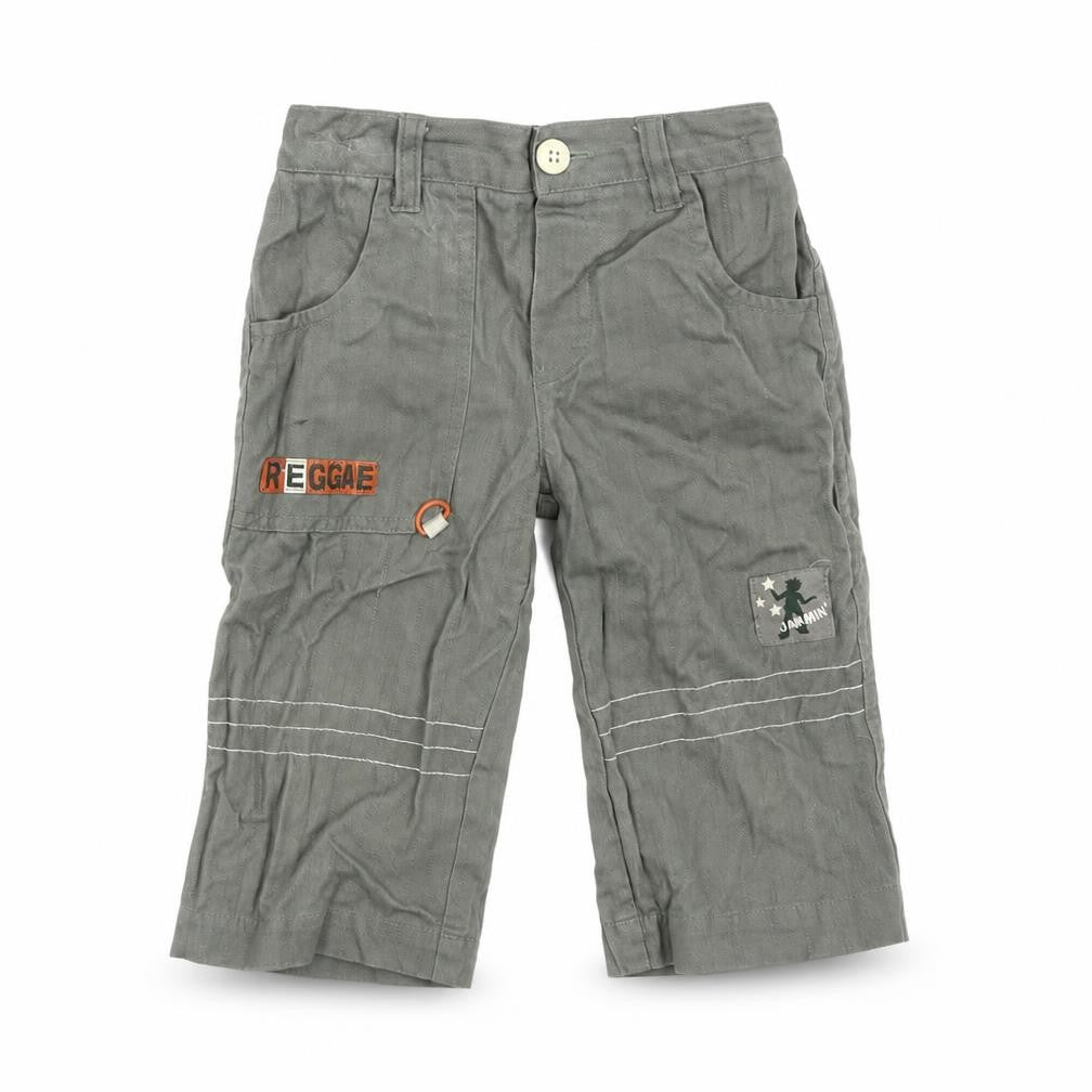 Pequilino Baby Green   Cargo Trousers Size 6-9 Months