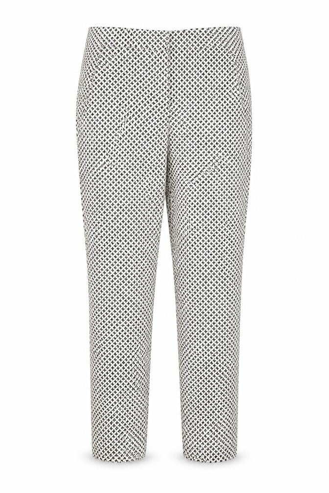 H&M Womens Multicoloured Geometric  Trousers  Size 12 L27 in