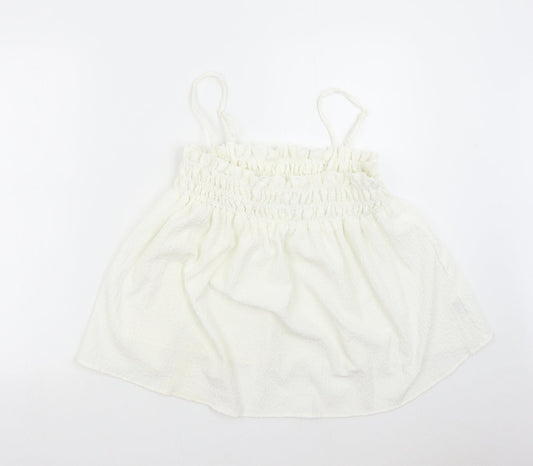 ASOS Womens Ivory   Basic Tank Size 14
