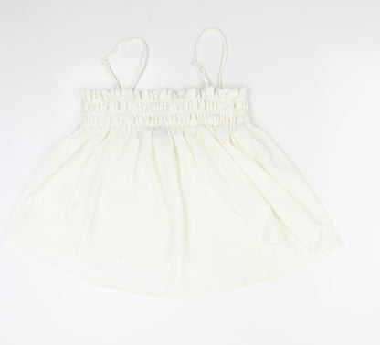 ASOS Womens Ivory   Basic Tank Size 14