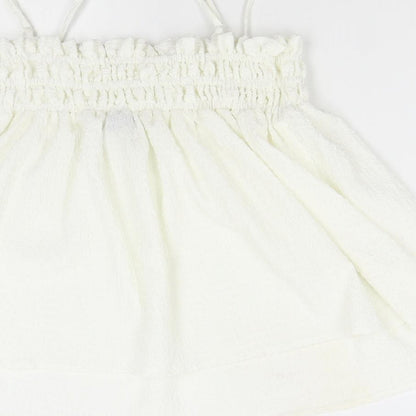 ASOS Womens Ivory   Basic Tank Size 14