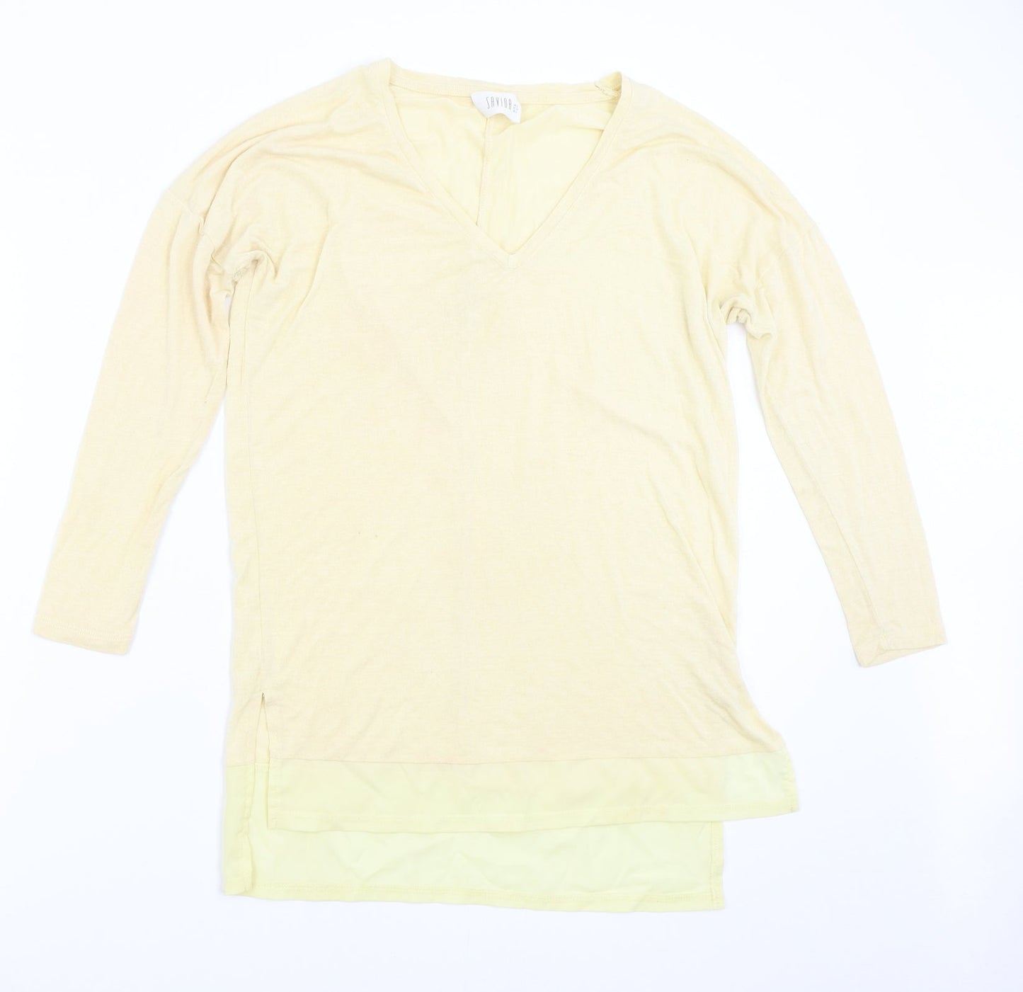 Savida Womens Yellow   Pullover Jumper Size 8